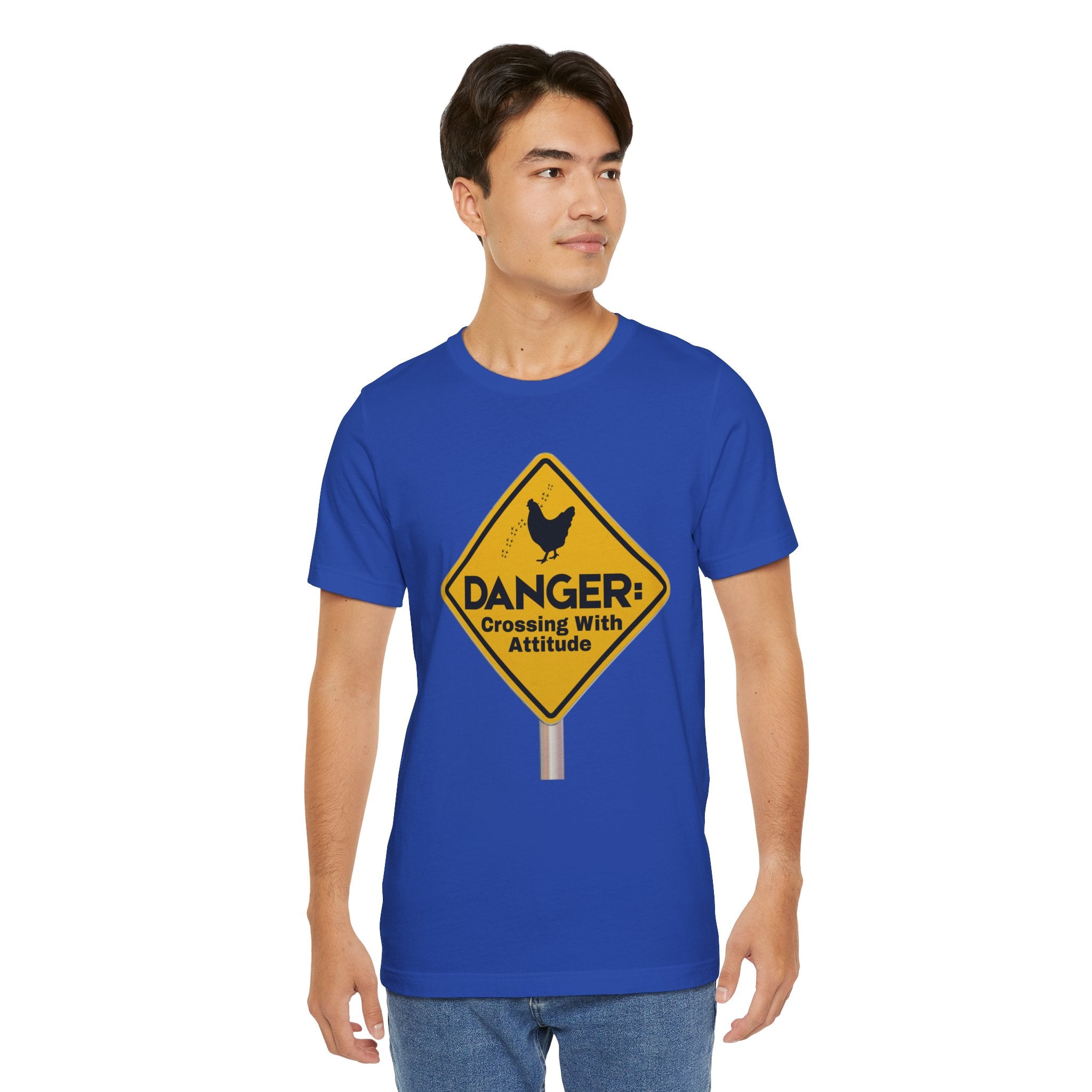 Danger: Crossing With Attitude - tee