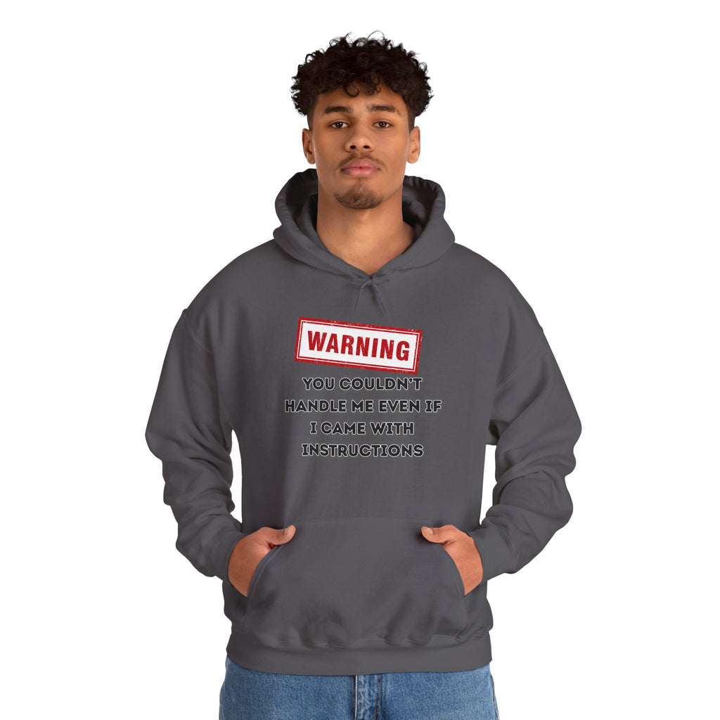 Warning — You Couldn’t Handle Me Even If I Came With Instructions. - hoodie