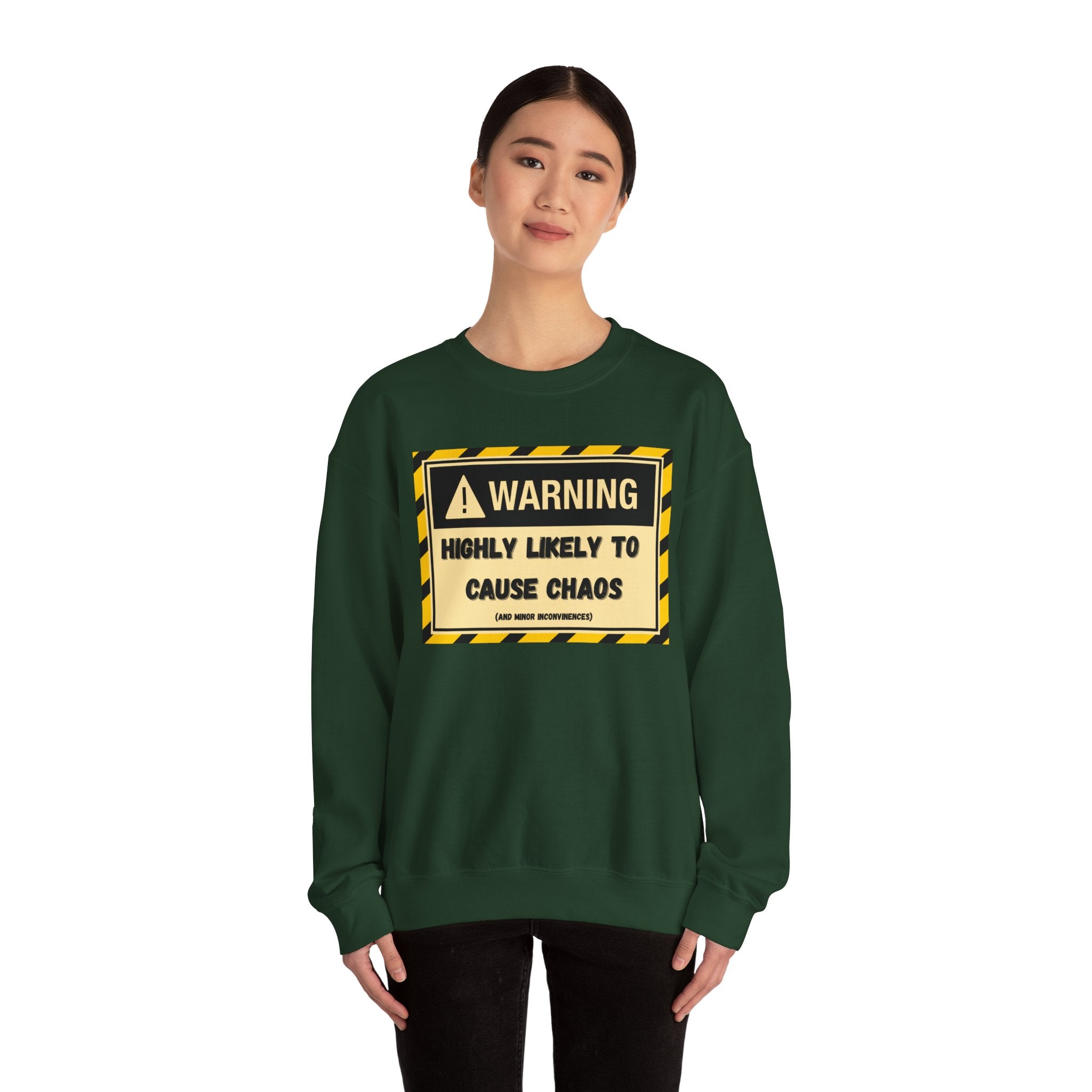 Warning: Highly Likely to Cause Chaos and Small Inconveniences - Sweatshirt