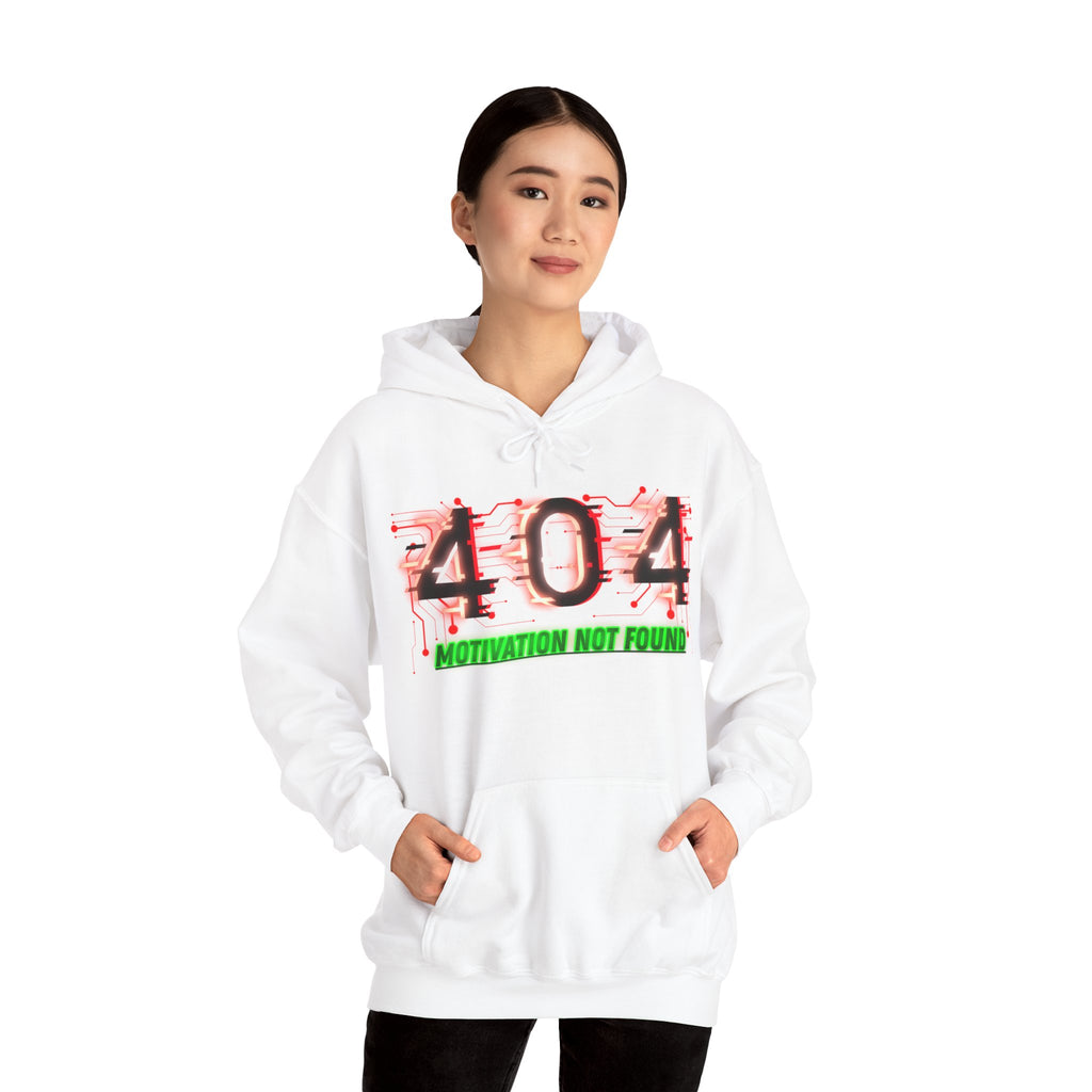 404 Motivation Not Found - Hoodie