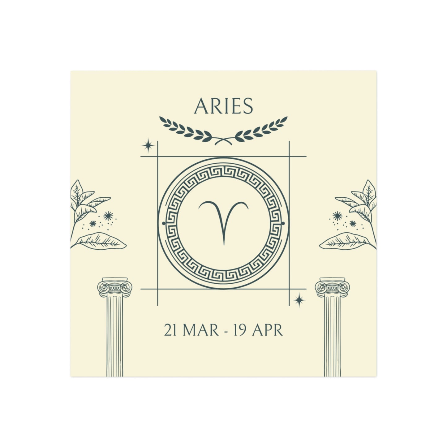 Aries, Square Magnet