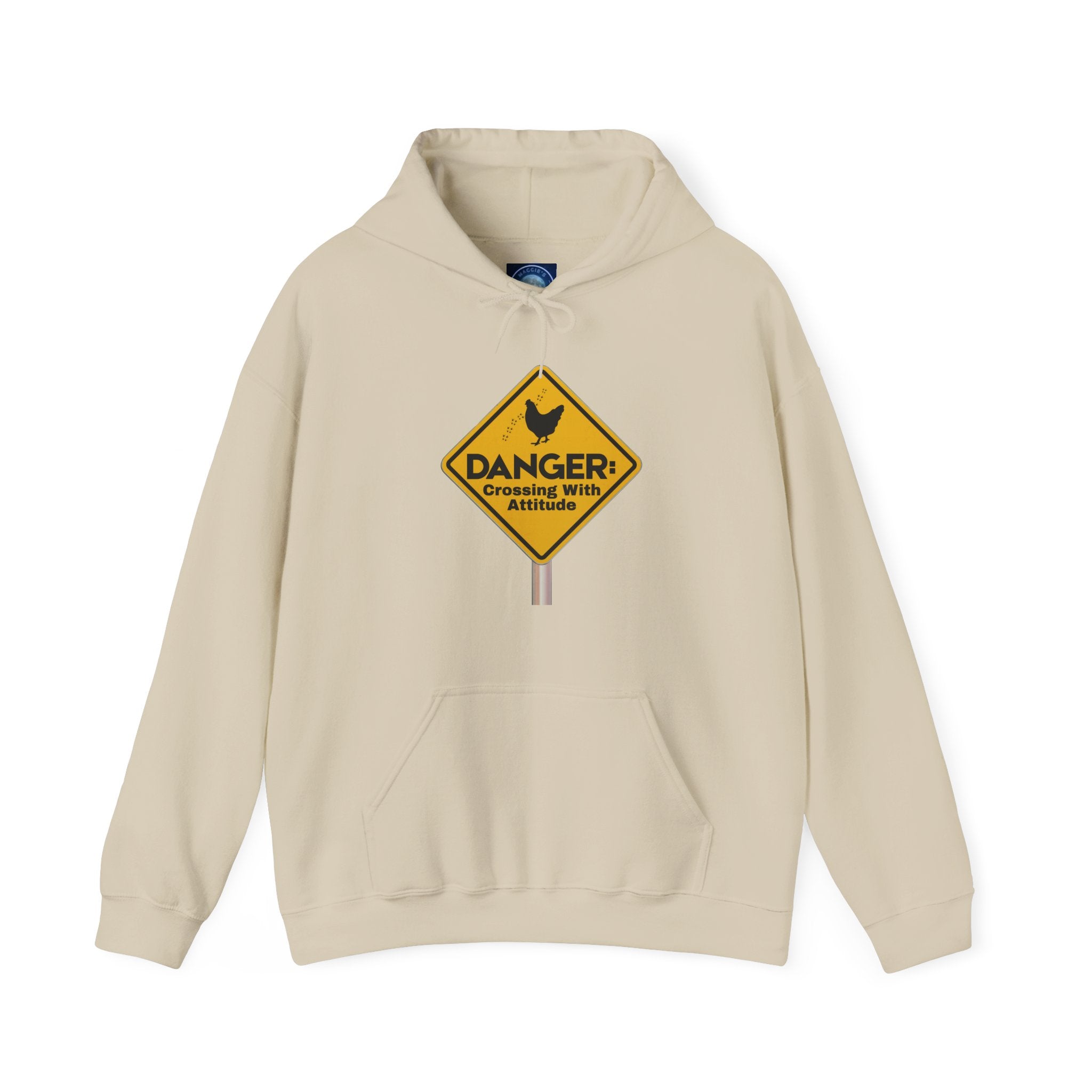 Danger: Crossing With Attitude - Hoodie