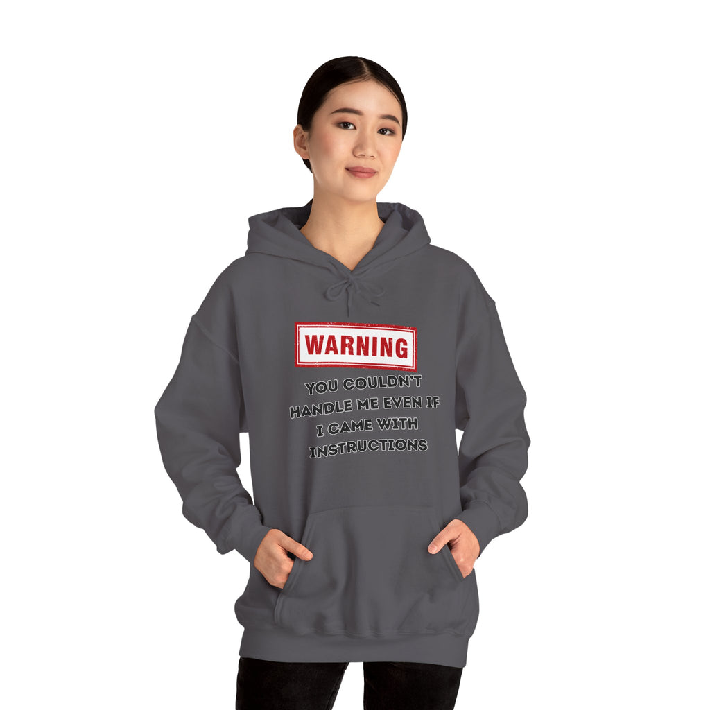 Warning — You Couldn’t Handle Me Even If I Came With Instructions. - hoodie