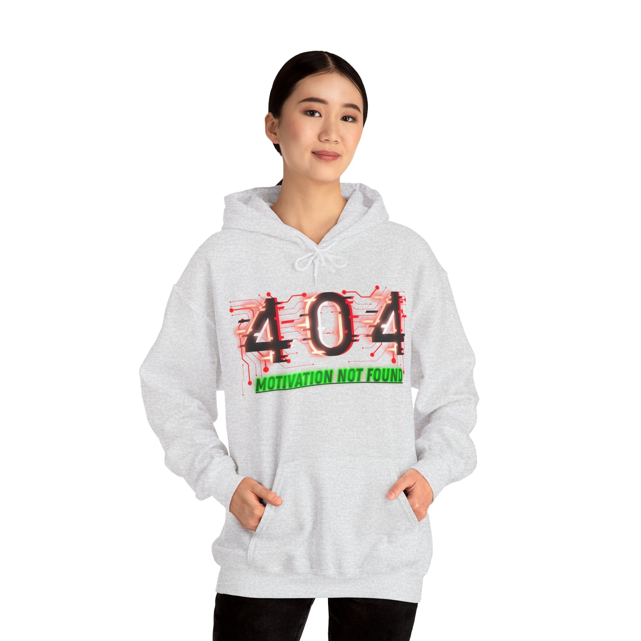 404 Motivation Not Found - Hoodie