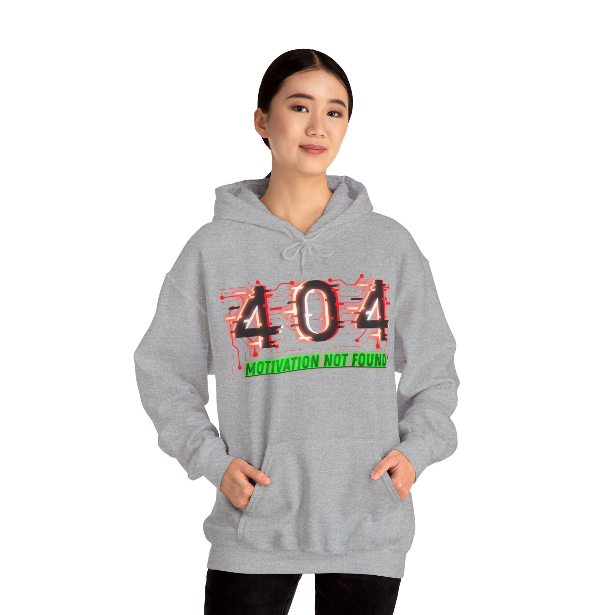 404 Motivation Not Found - Hoodie