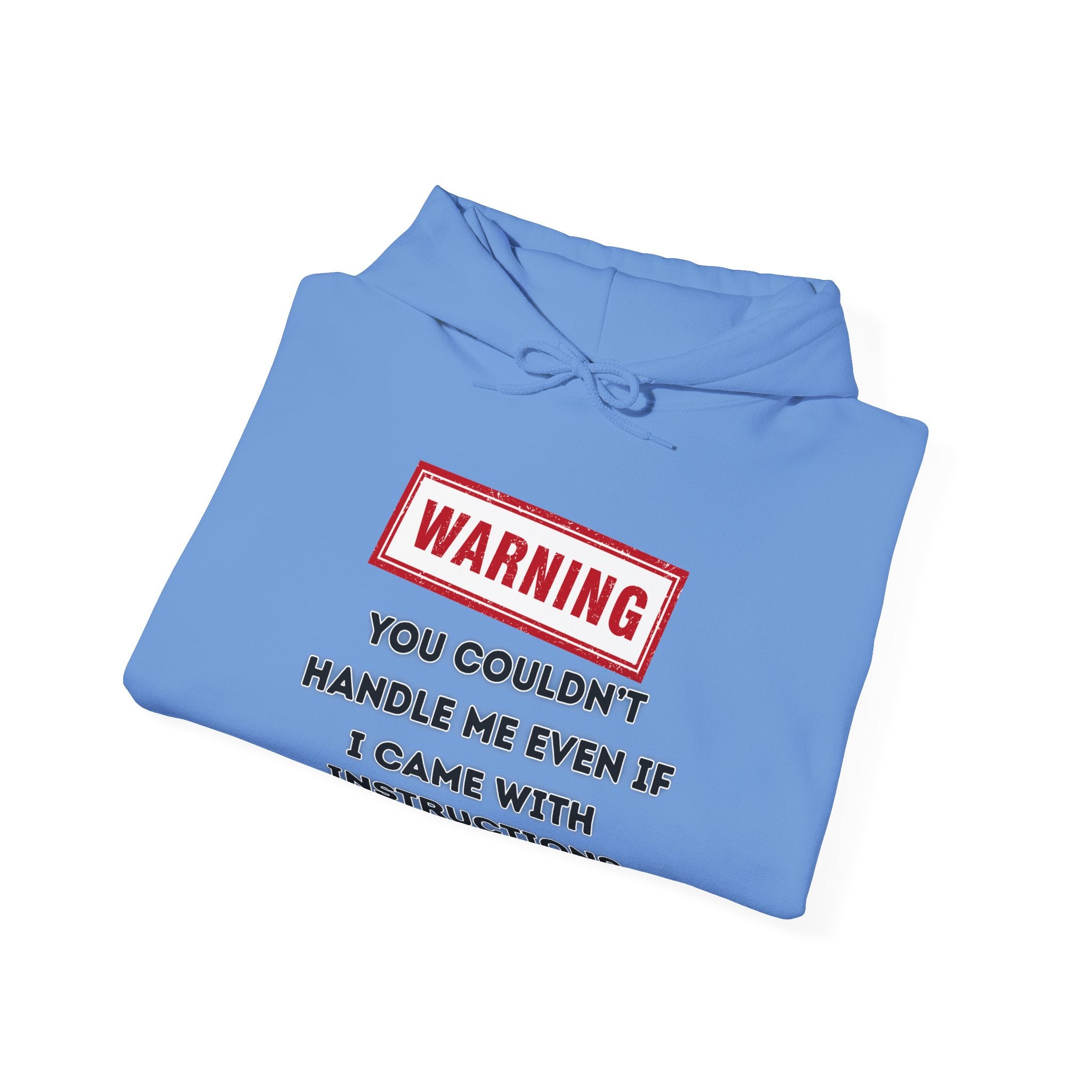 Warning — You Couldn’t Handle Me Even If I Came With Instructions. - hoodie