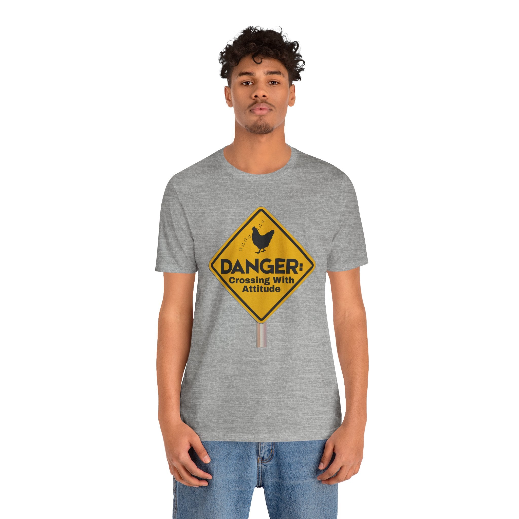 Danger: Crossing With Attitude - tee