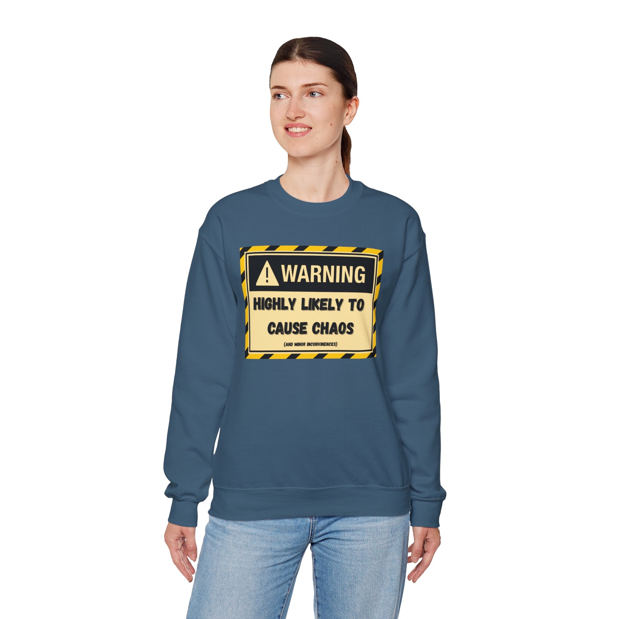 Warning: Highly Likely to Cause Chaos and Small Inconveniences - Sweatshirt