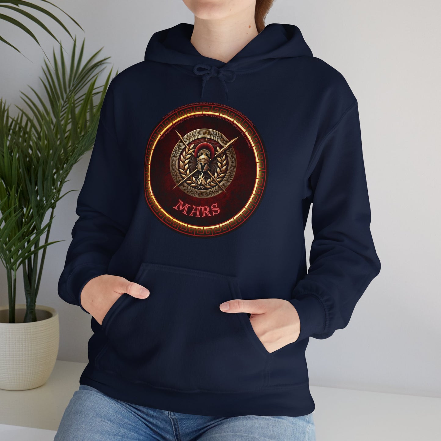 Mars, Unisex Heavy Blend™ Hooded Sweatshirt