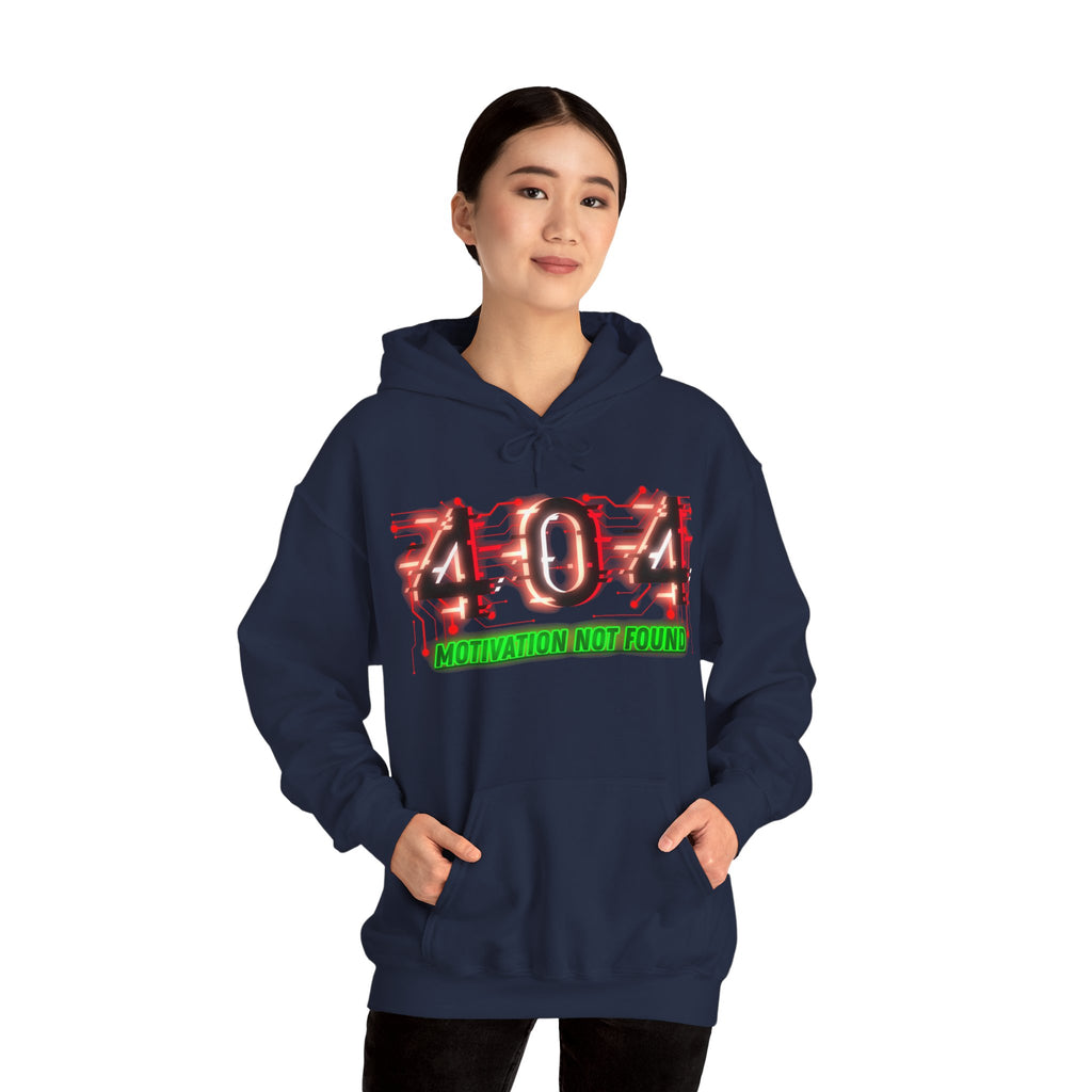 404 Motivation Not Found - Hoodie