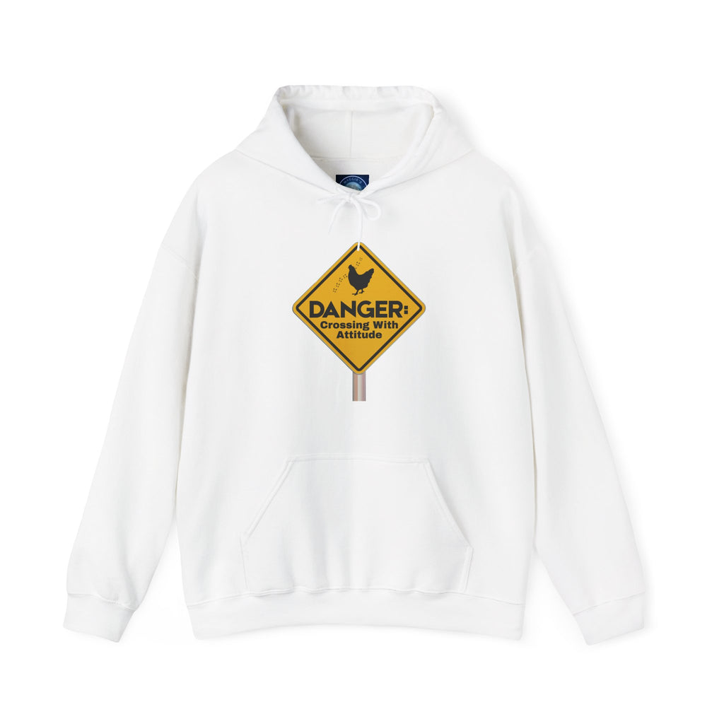 Danger: Crossing With Attitude - Hoodie