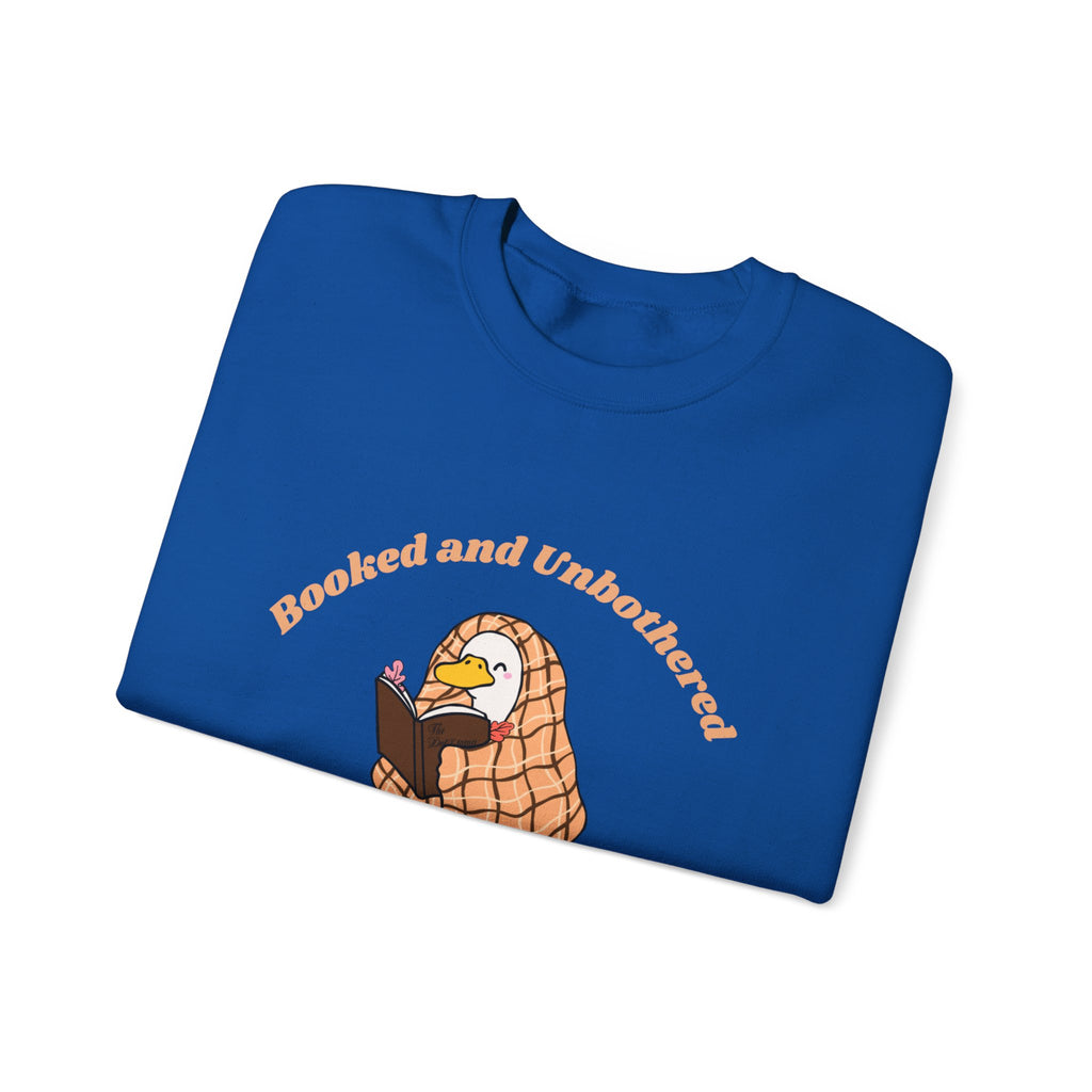 Booked and Unbothered Crewneck Sweatshirt