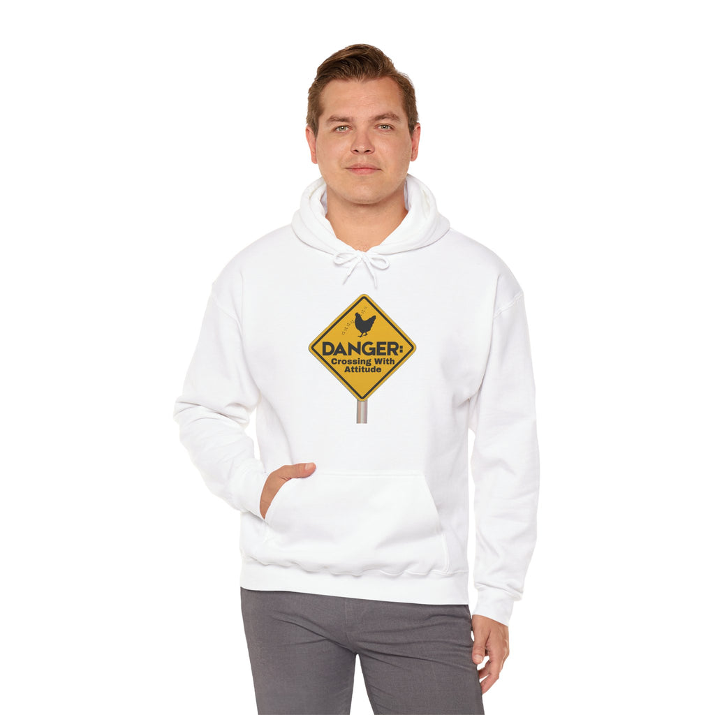 Danger: Crossing With Attitude - Hoodie