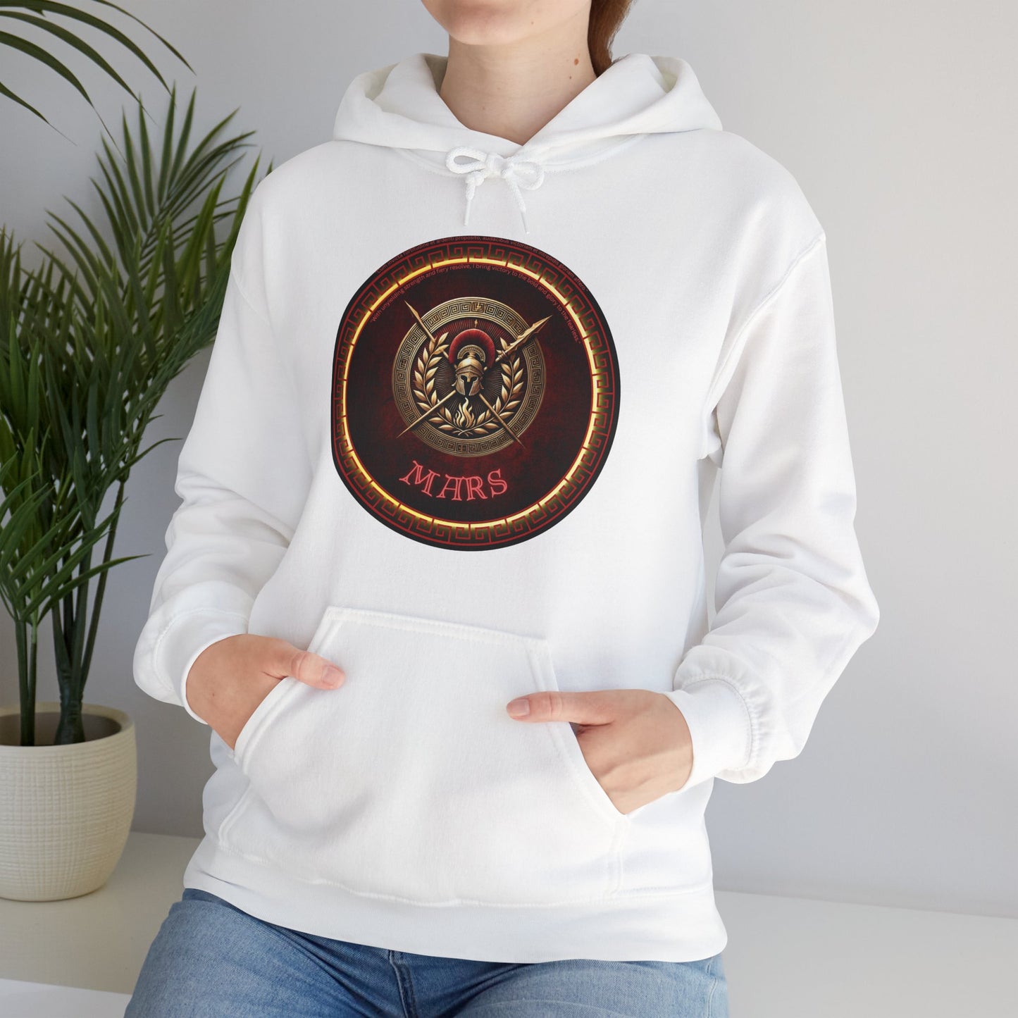 Mars, Unisex Heavy Blend™ Hooded Sweatshirt