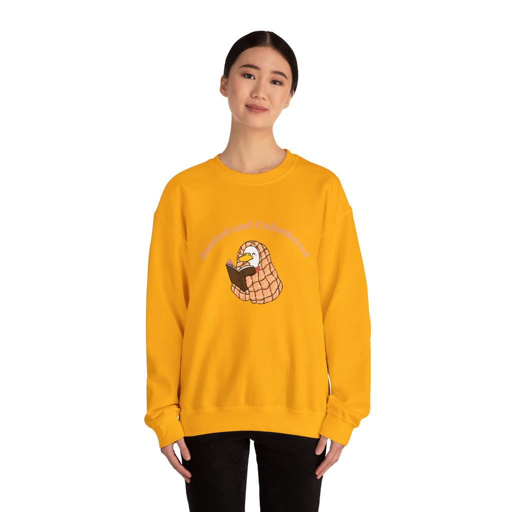 Booked and Unbothered Crewneck Sweatshirt