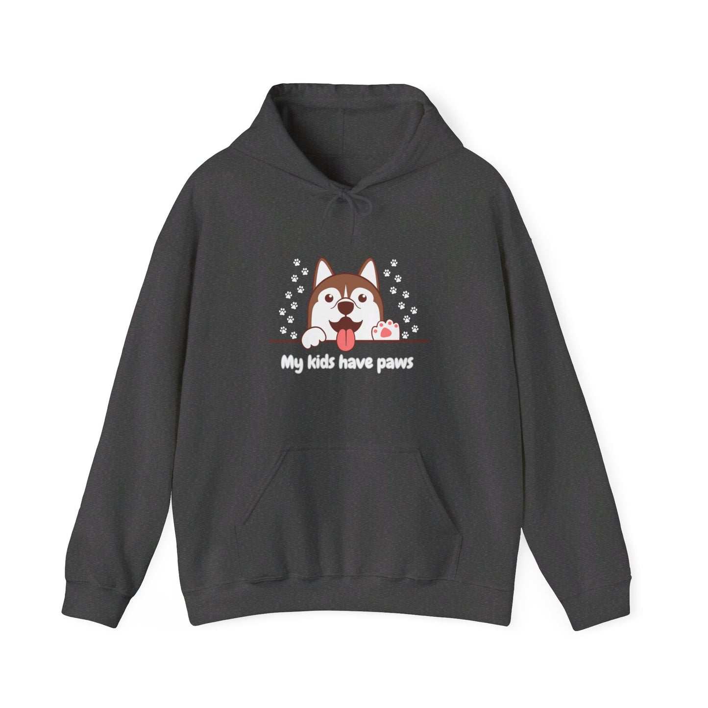 My Kids Have Paws, Unisex Heavy Blend™ Hooded Sweatshirt