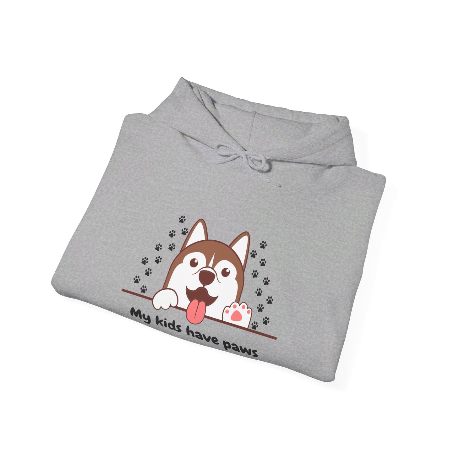 My Kids Have Paws, Unisex Heavy Blend™ Hooded Sweatshirt