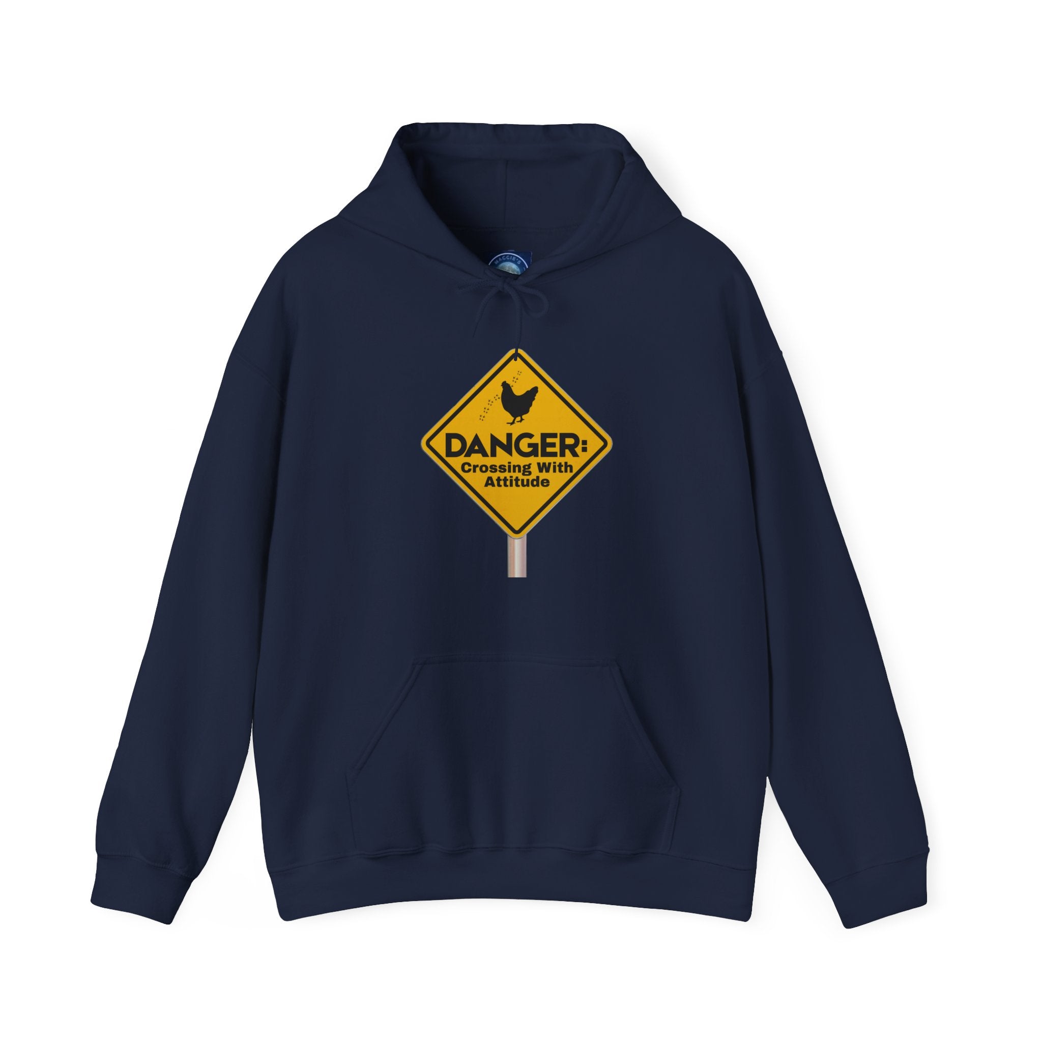Danger: Crossing With Attitude - Hoodie