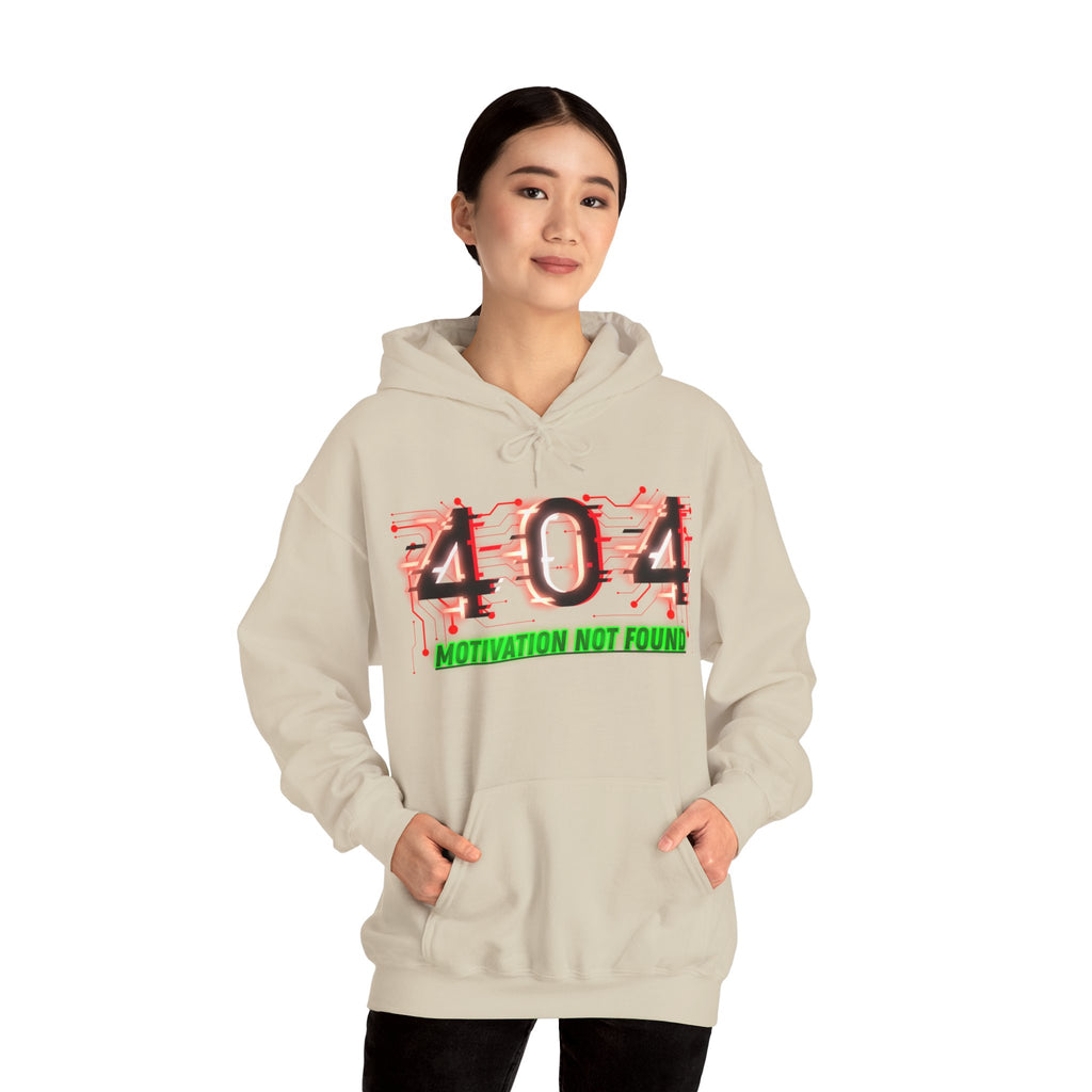 404 Motivation Not Found - Hoodie
