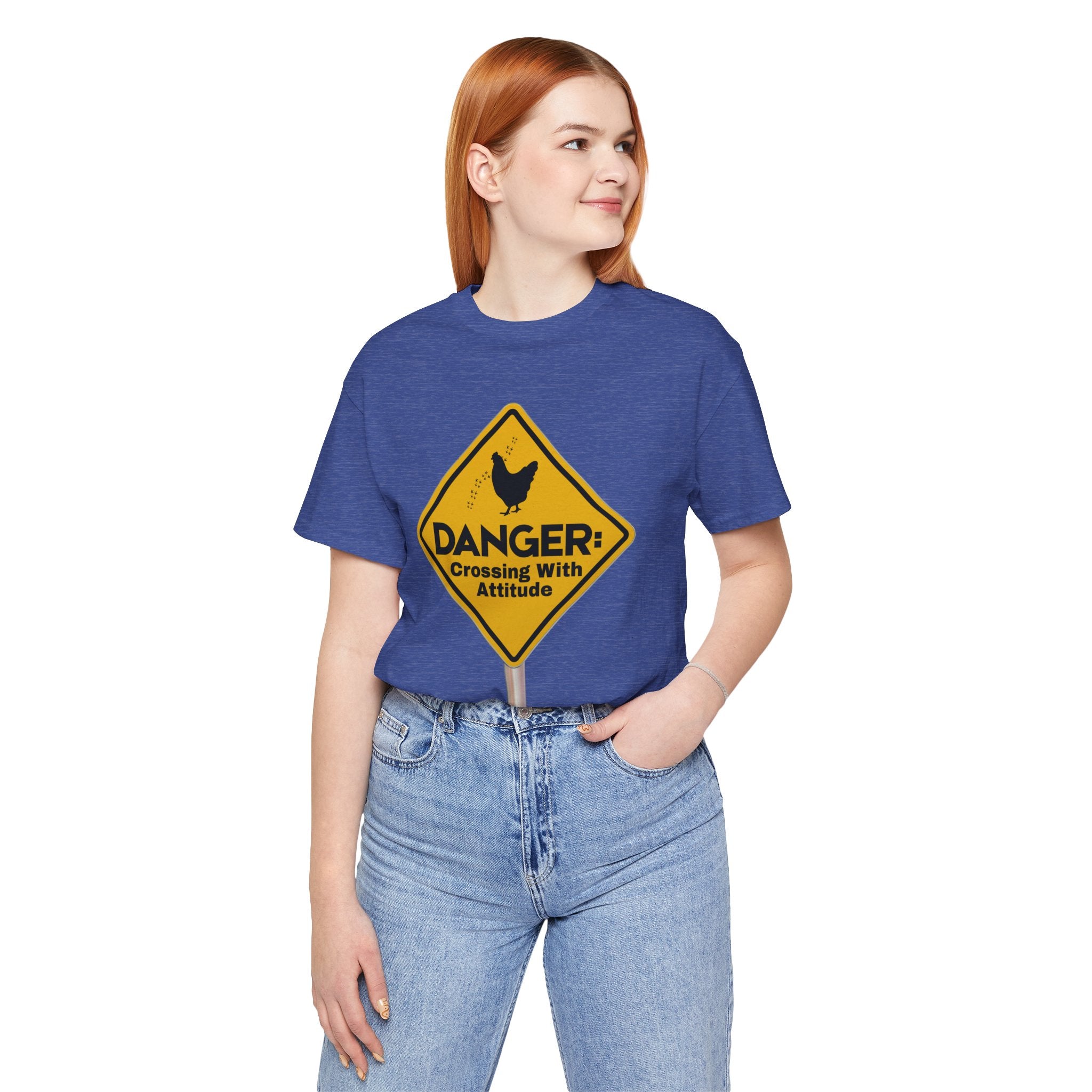 Danger: Crossing With Attitude - tee
