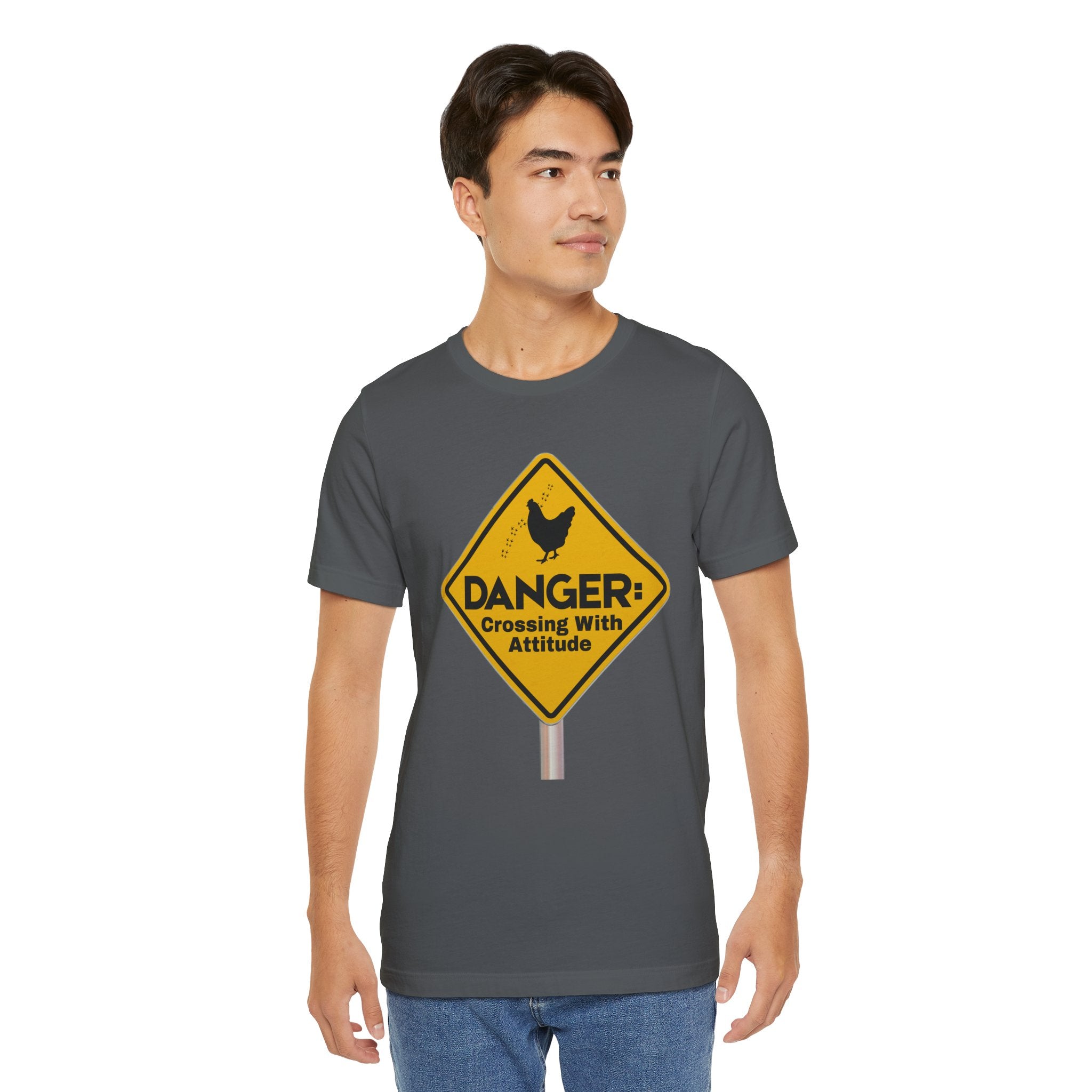 Danger: Crossing With Attitude - tee
