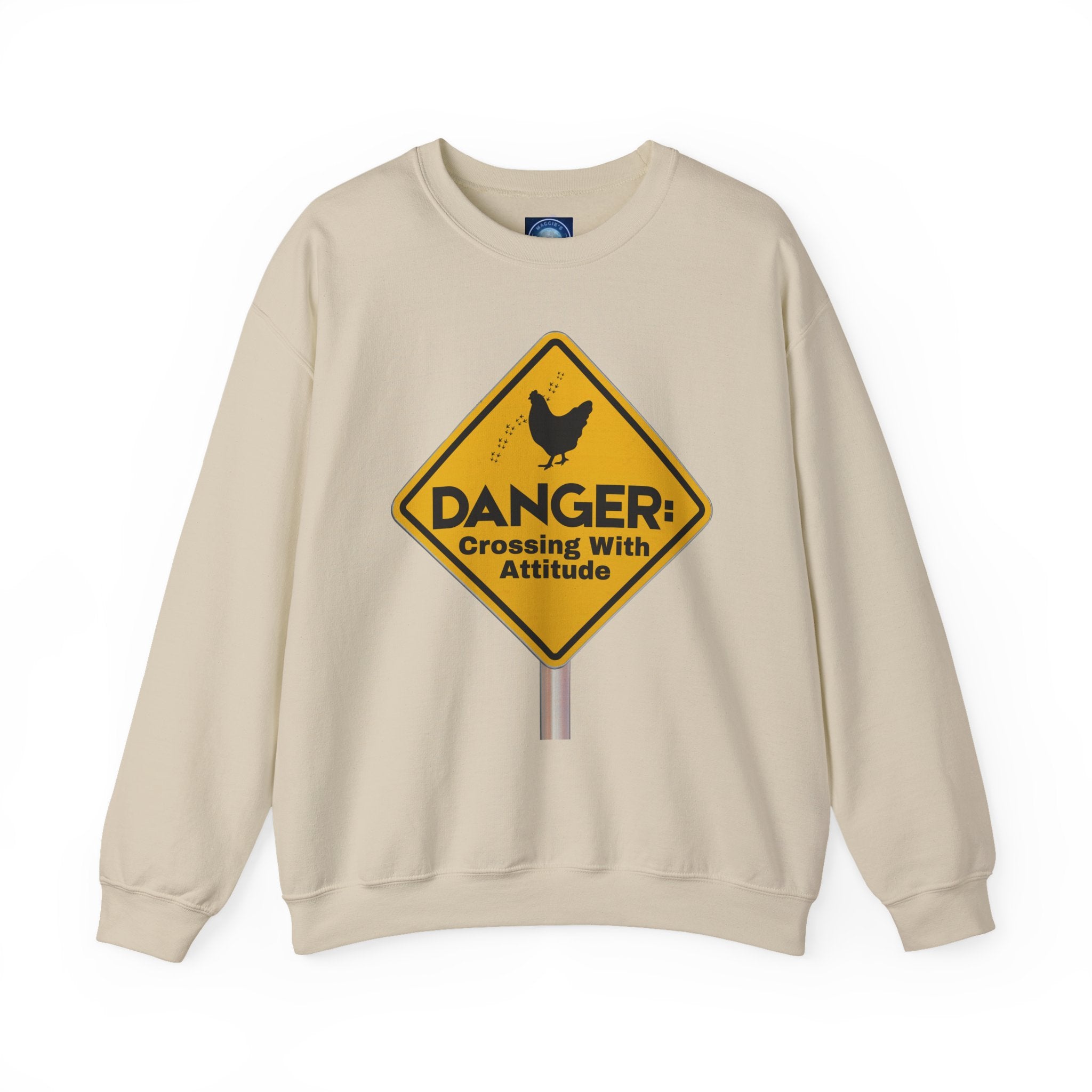 Danger: Crossing With Attitude - Sweatshirt