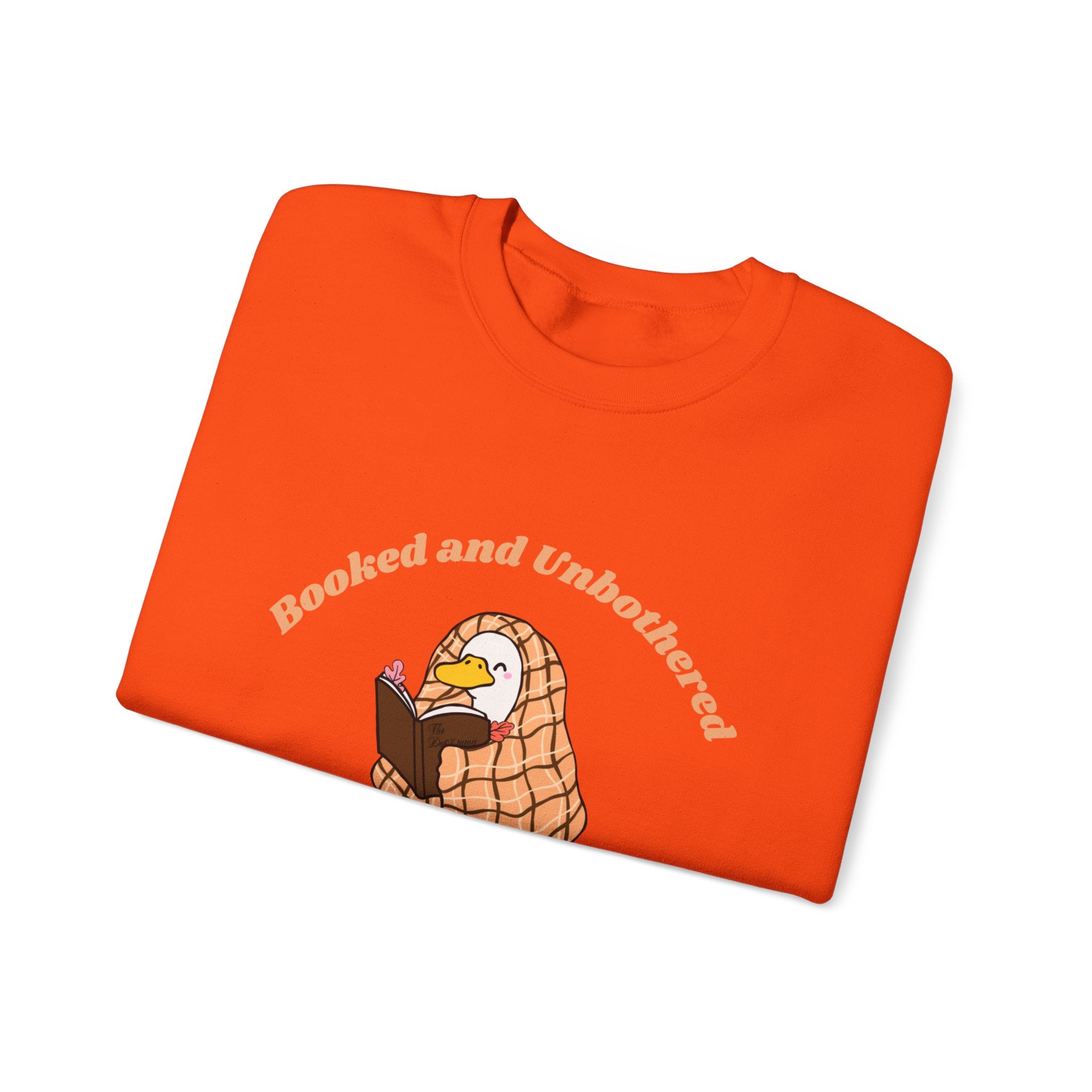Booked and Unbothered Crewneck Sweatshirt