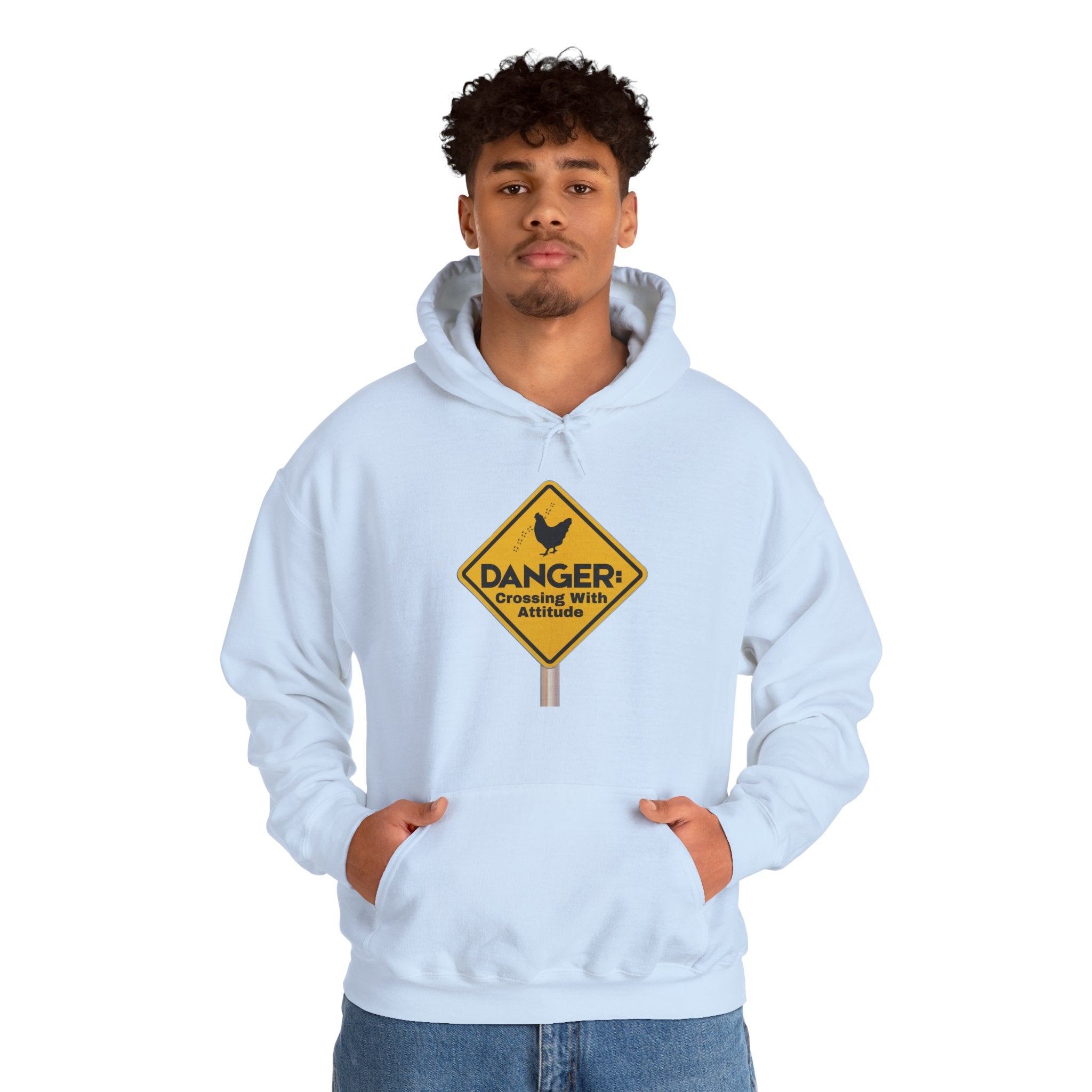 Danger: Crossing With Attitude - Hoodie