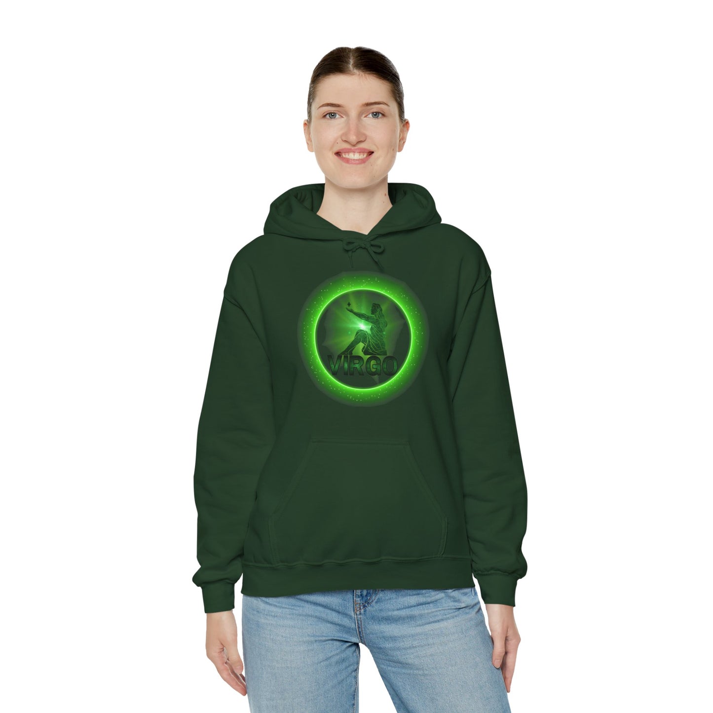 Virgo, Unisex Heavy Blend™ Hooded Sweatshirt