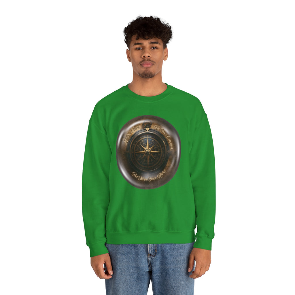 Let the past be your compass, but not your anchor - Sweatshirt