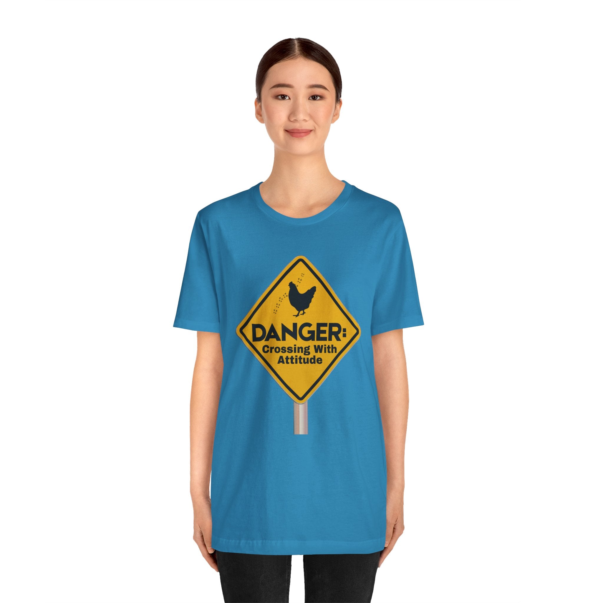 Danger: Crossing With Attitude - tee