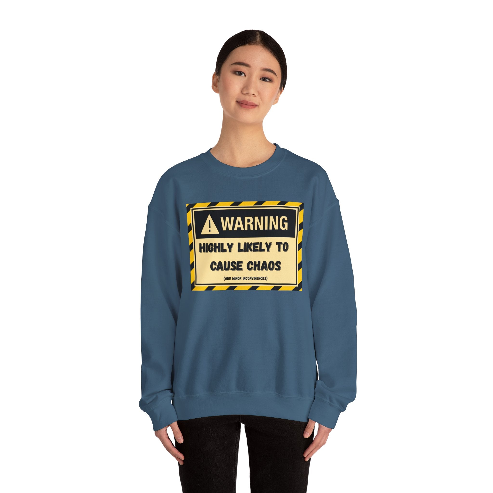 Warning: Highly Likely to Cause Chaos and Small Inconveniences - Sweatshirt