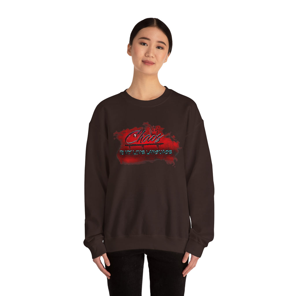Chaos Is My Love Language - Crewneck Sweatshirt