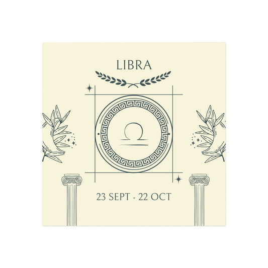 Libra, Square Magnet