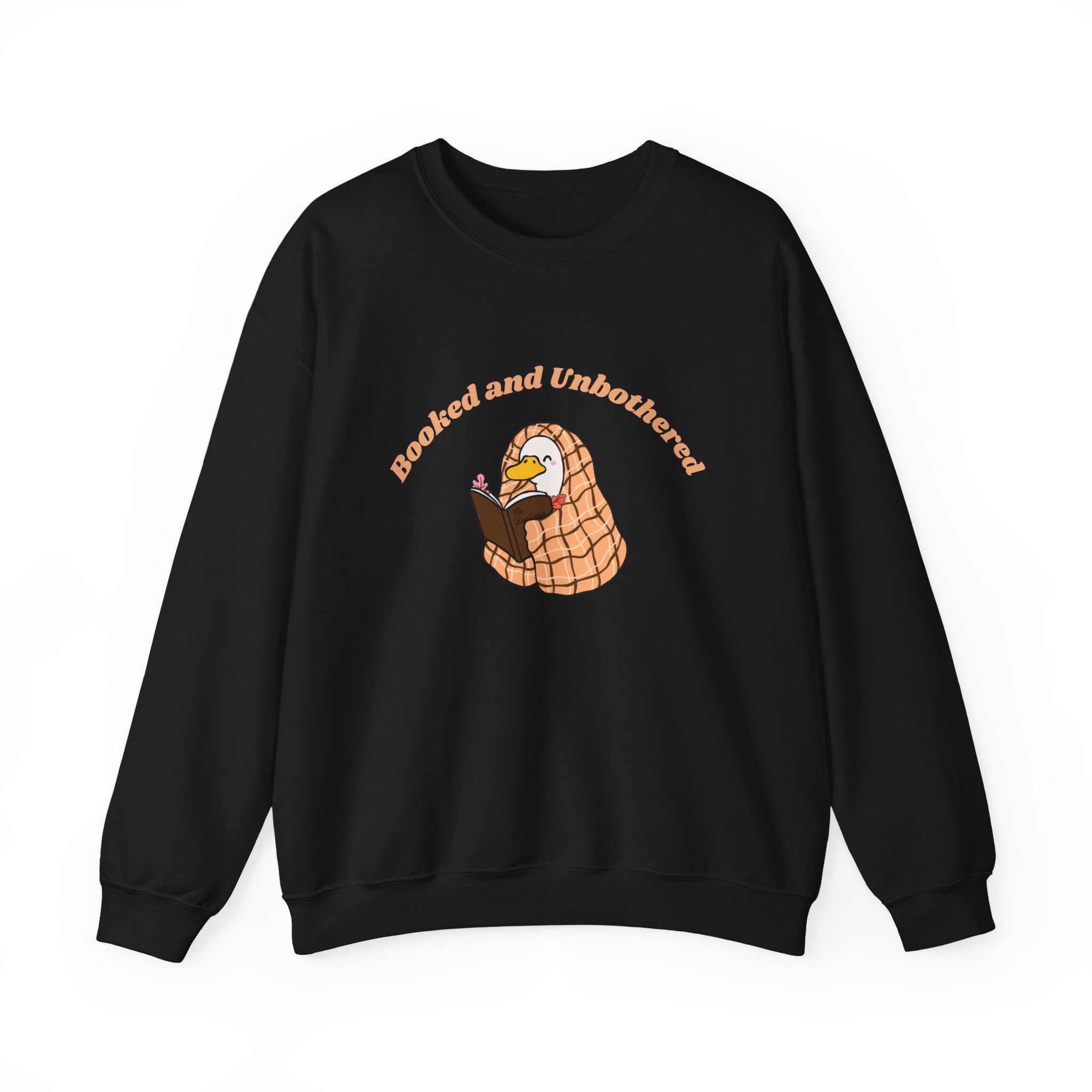 Booked and Unbothered Crewneck Sweatshirt