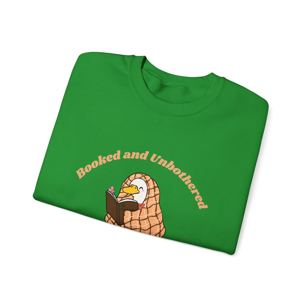 Booked and Unbothered Crewneck Sweatshirt