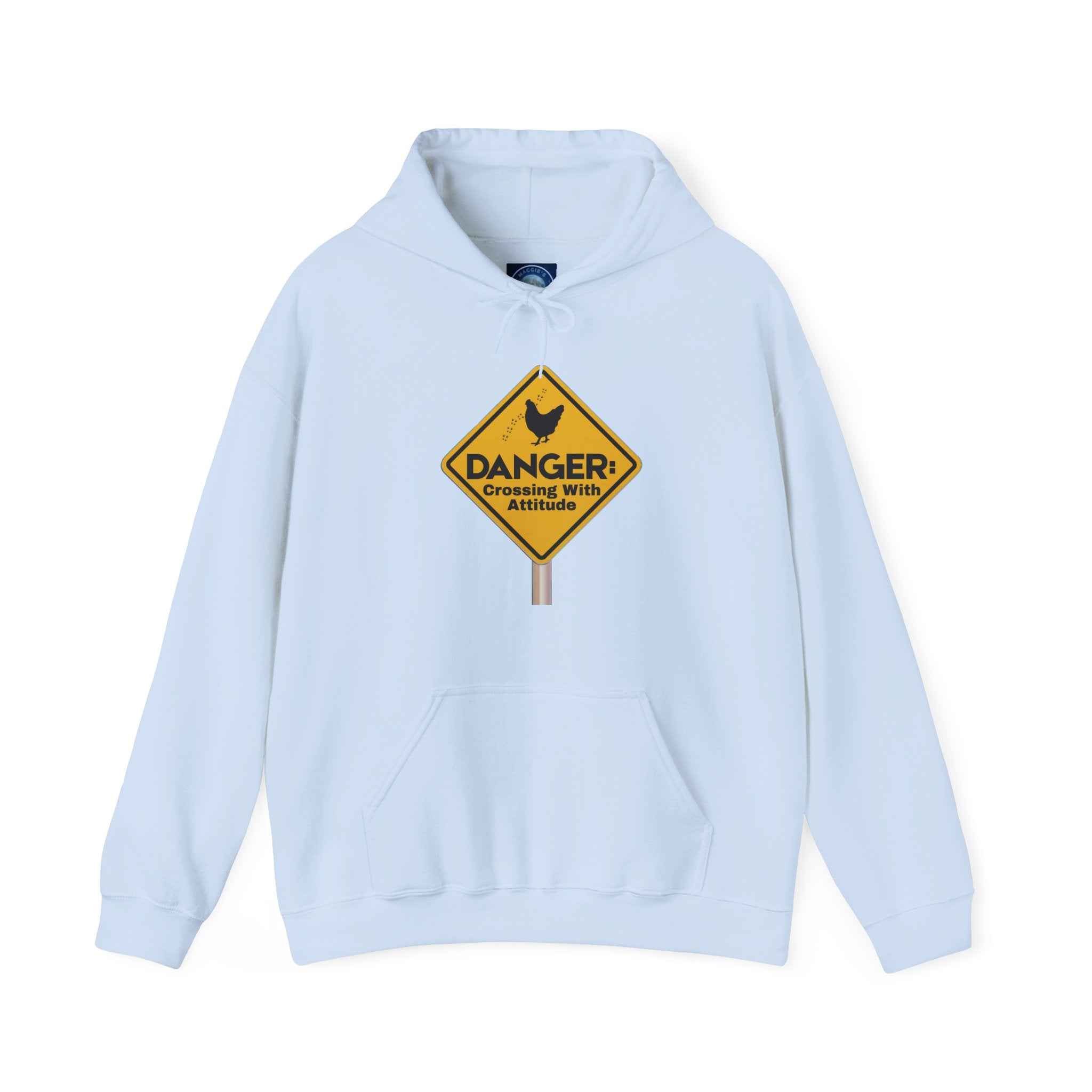 Danger: Crossing With Attitude - Hoodie