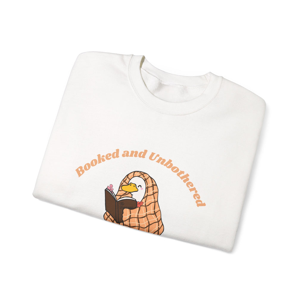 Booked and Unbothered Crewneck Sweatshirt