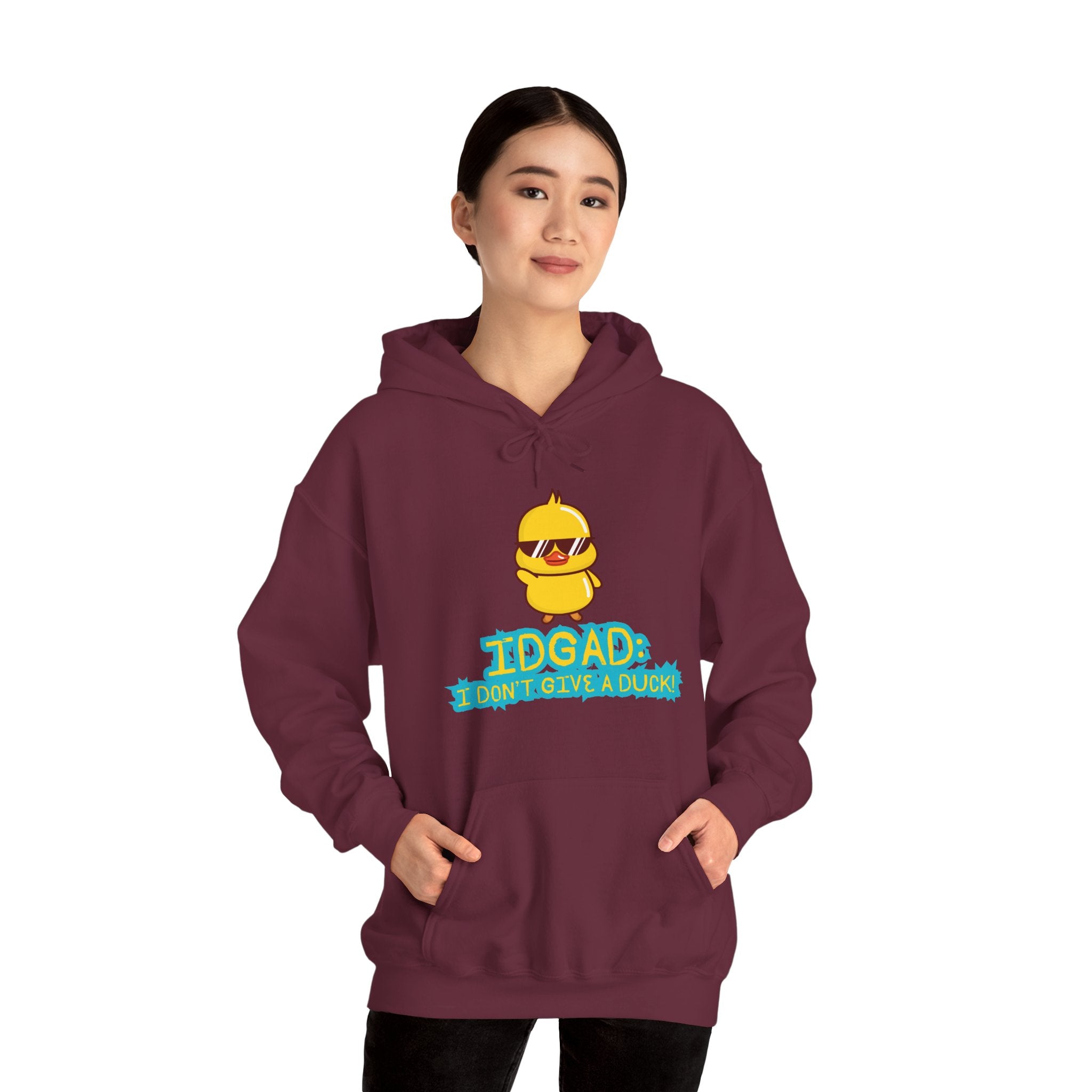 IDGAD: I Don't Give A Duck - Hoodie