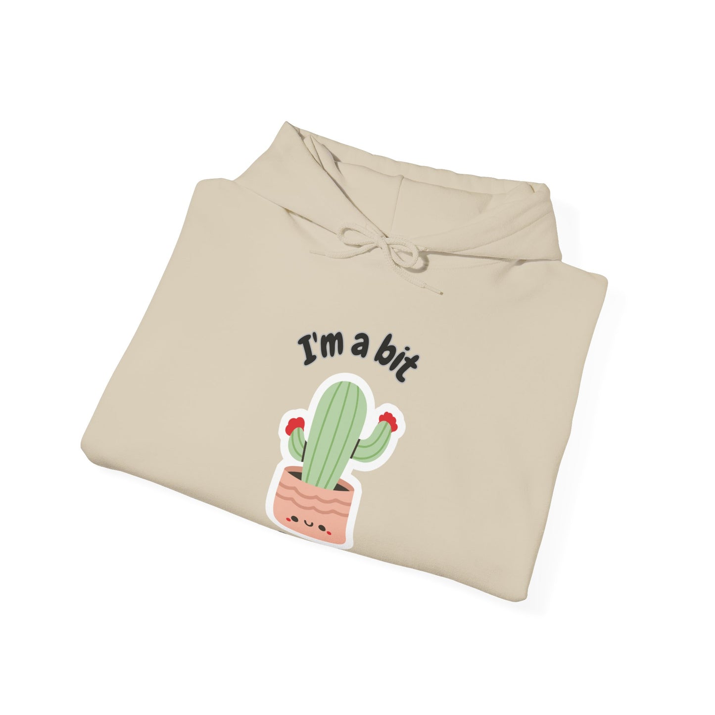 I'm a bit prickly, Hooded Sweatshirt