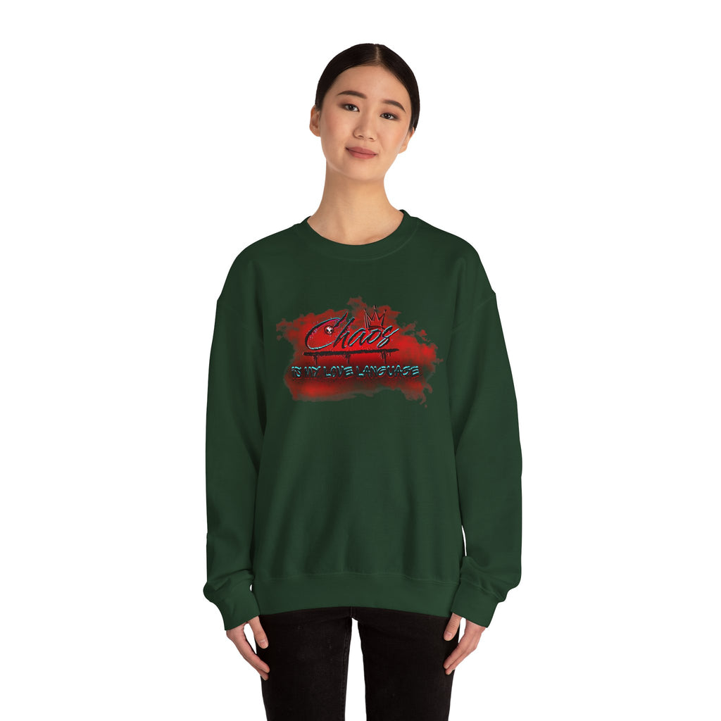 Chaos Is My Love Language - Crewneck Sweatshirt