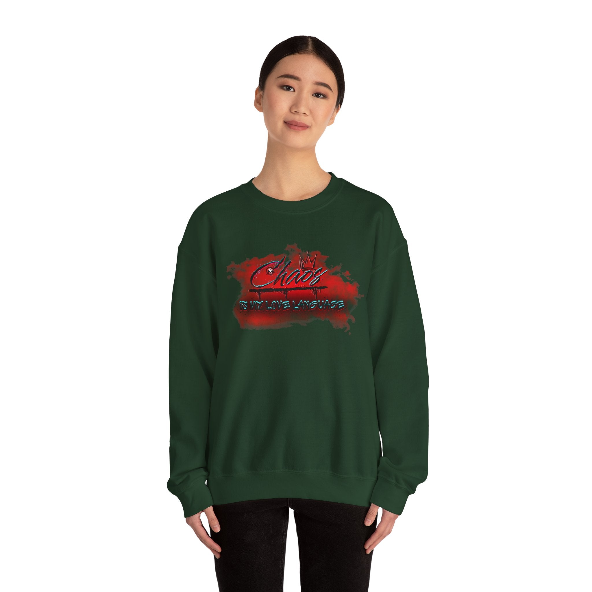Chaos Is My Love Language - Crewneck Sweatshirt