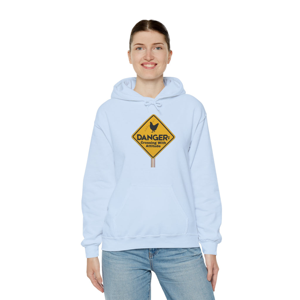 Danger: Crossing With Attitude - Hoodie