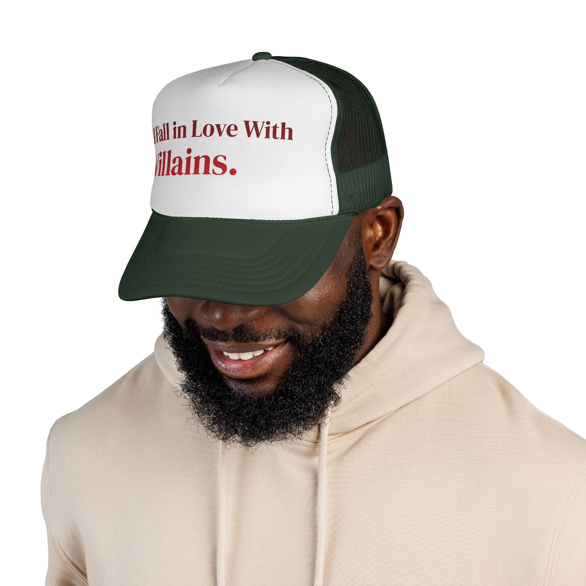 Trucker Cap — I Fall in Love With Villains.