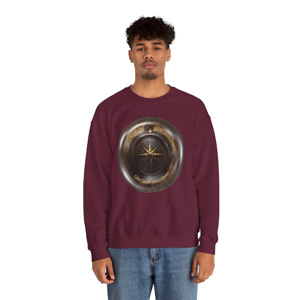 Let the past be your compass, but not your anchor - Sweatshirt