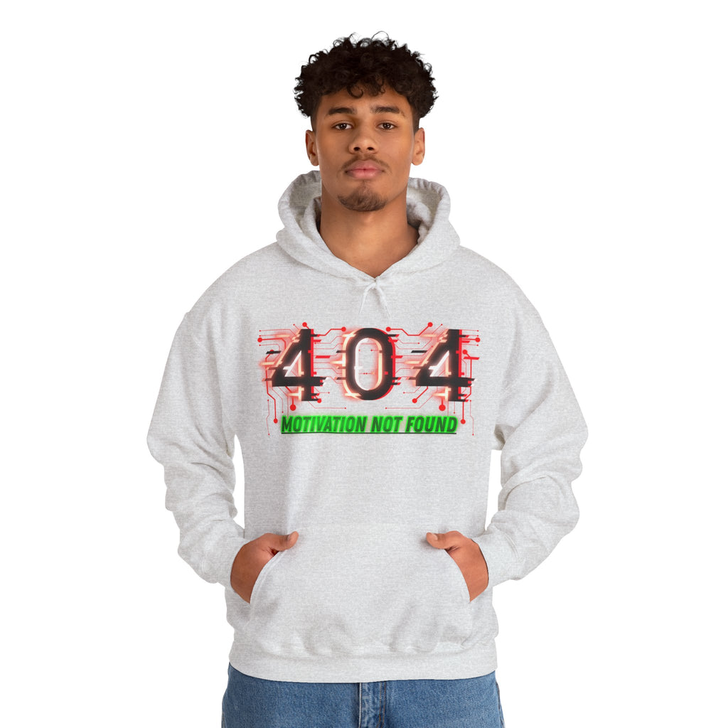 404 Motivation Not Found - Hoodie
