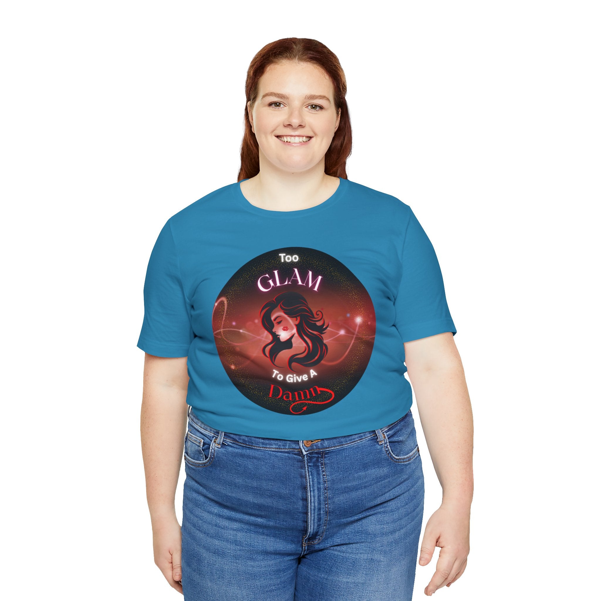 Too Glam To Give A Damn - Tee