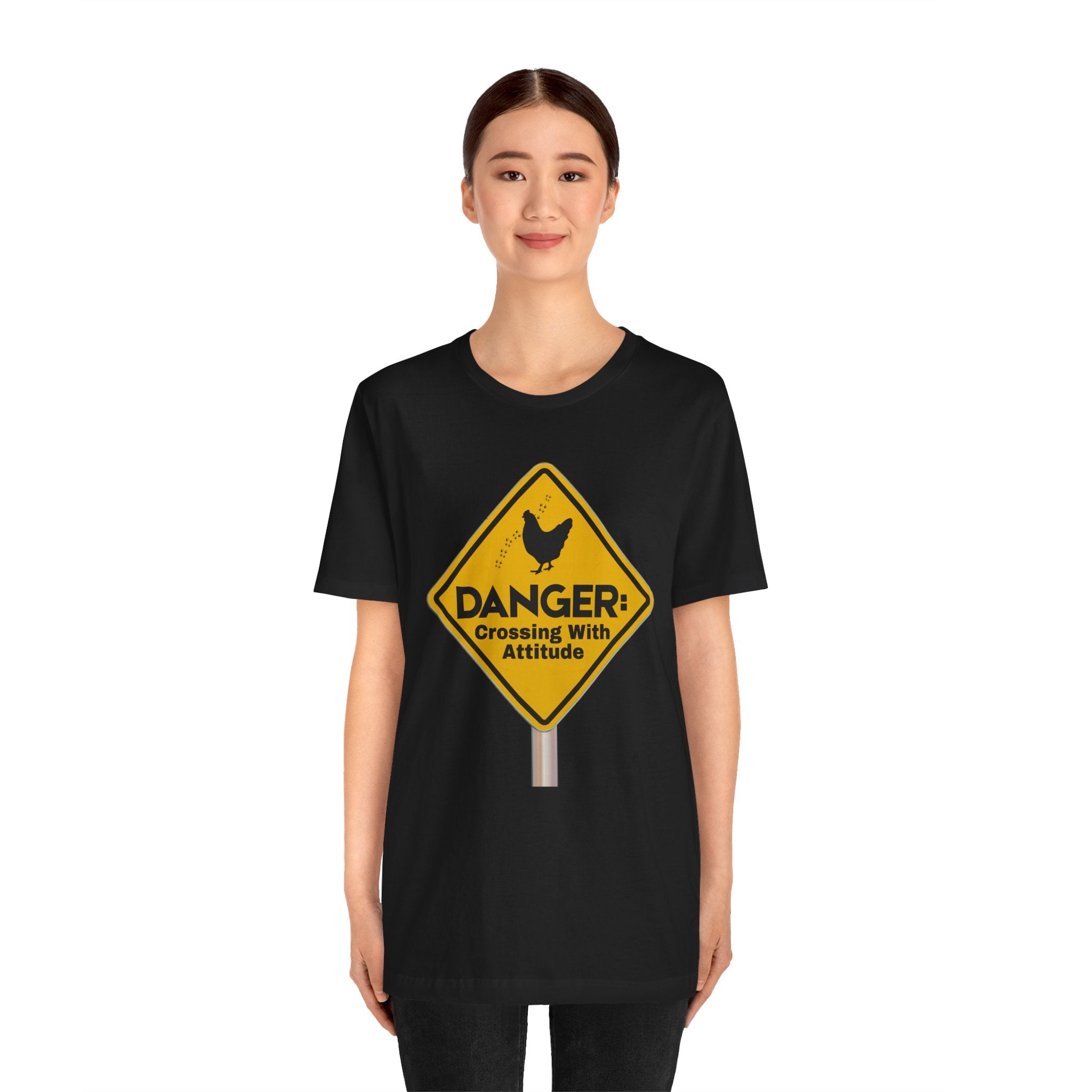 Danger: Crossing With Attitude - tee