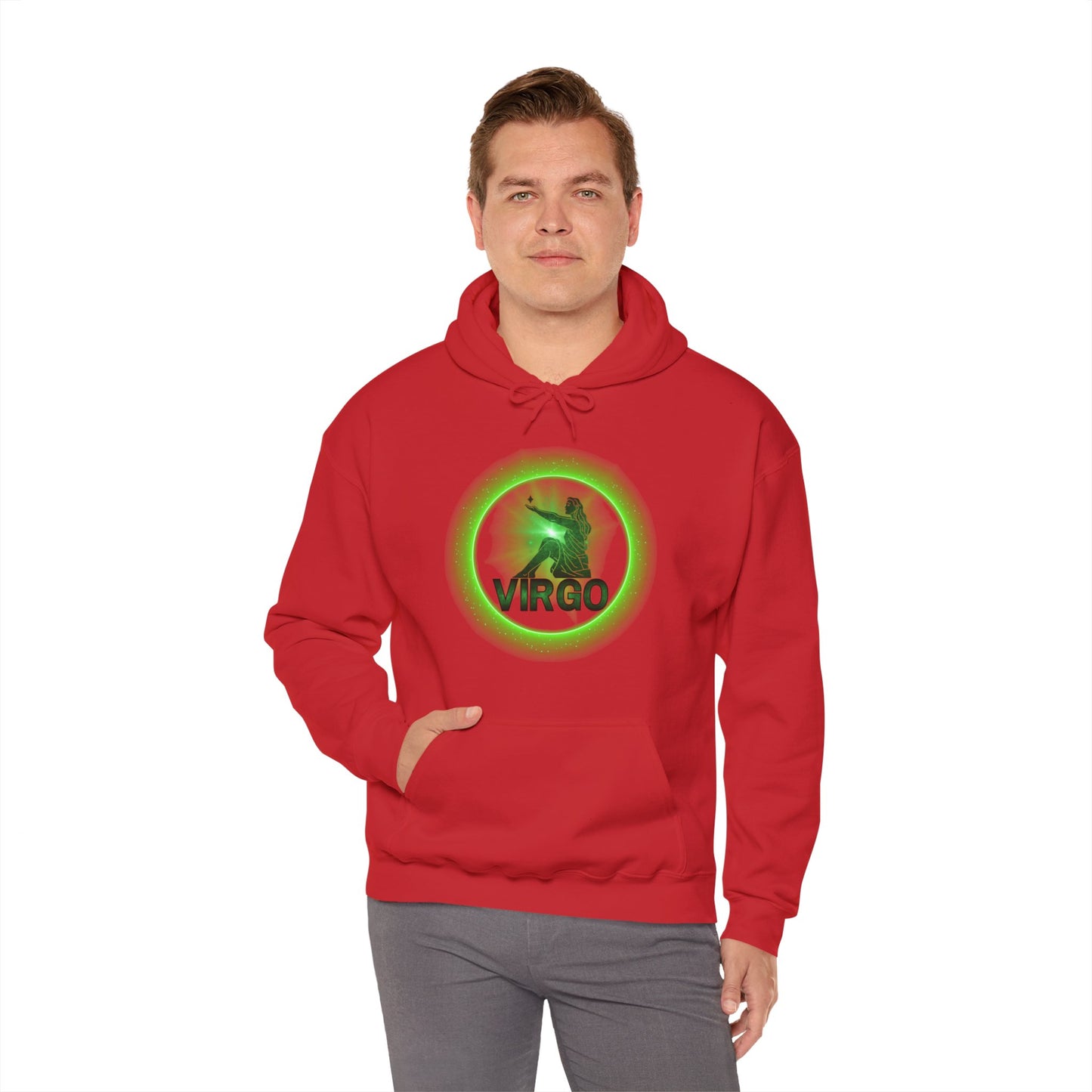 Virgo, Unisex Heavy Blend™ Hooded Sweatshirt