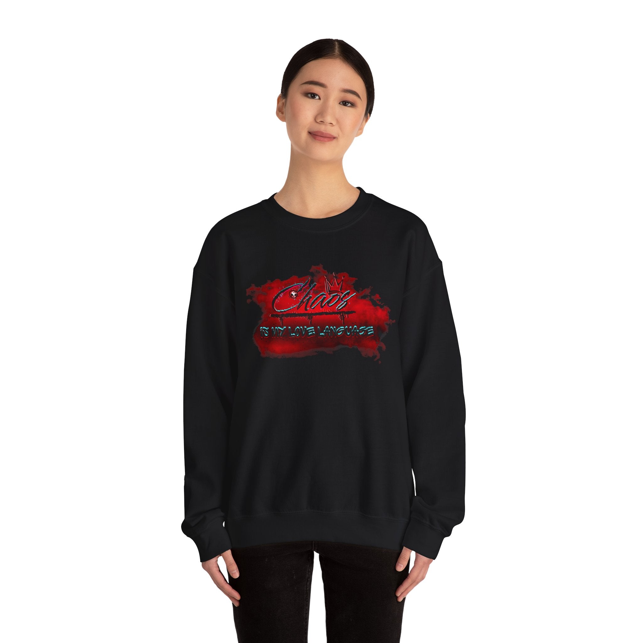 Chaos Is My Love Language - Crewneck Sweatshirt
